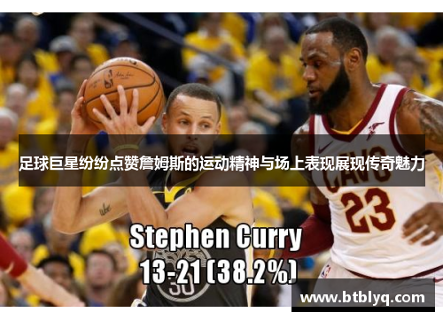 足球巨星纷纷点赞詹姆斯的运动精神与场上表现展现传奇魅力